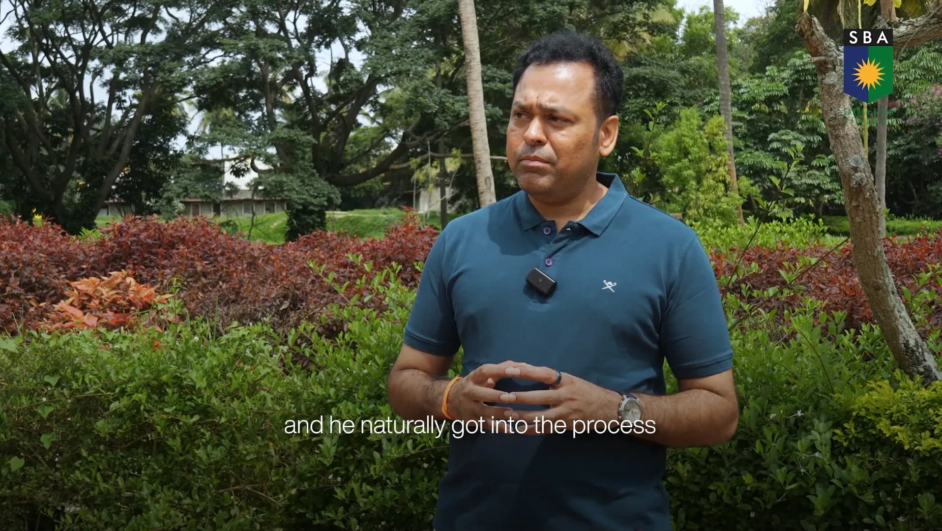 Mr. Aravind - Father of Grade IX Student